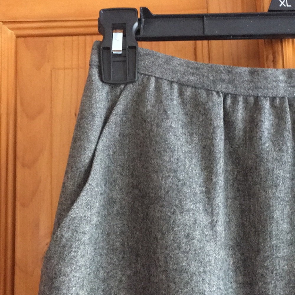 Pendleton Wool Gray Skirt - image 2